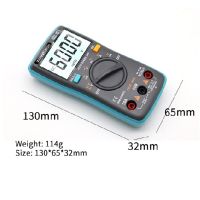 ZOYI ZT101 Digital Multimeter Backlight AC/DC Ammeter 6000 counts AC/DC Ammeter Voltmeter Ohm Portable Meter voltage zt219 Electrical Trade Tools Test