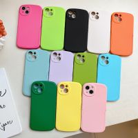 High Quality Silicone Phone Case for iphone 13 13pro 13promax 12 12pro 12promax rubber soft phone case with stand 11 11promax Cute solid color protective case x xr xsmax Built-in stand 12 colors