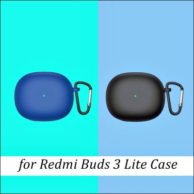 เคส Case for Xiaomi Redmi Buds 3 Lite, หูฟัง ฝาครอบซิลิโคนสําหรับ For.Redmi buds 3lite อุปกรณ์เสริมป้องกันการตก ปลอกหุ้ม