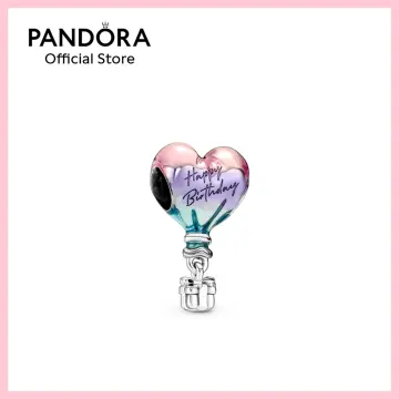 Happy Birthday Hot Air Balloon Charm