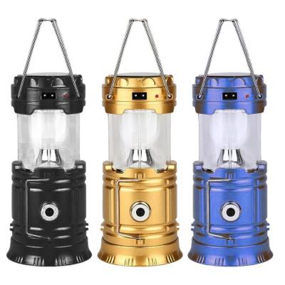 Rechargeable Lanterns For Camping Portable LED Solar Power Camping Lantern IP44 Waterproof Tent Light 6-8 Hours Battery Life Lantern Flashlight Survival Kits respectable