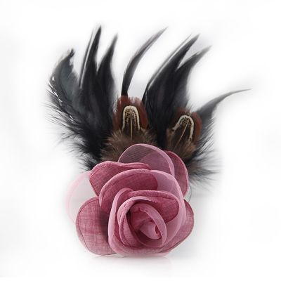 【CW】 Classic Brooches Pin Yarn Pins Feather Brooch for or Suits Fashion Accessories