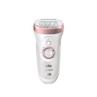 BRAUN - White Braun Silk-epil 9 Epilator for women Shaver &amp; Trimmer head included