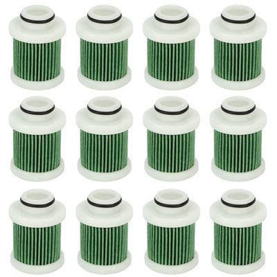 12Pcs 40-115Hp 4-Stroke Fuel Filter for F40A F50 T50 F60 T60 Engine Marine Outboard Filter 6D8-WS24A-00