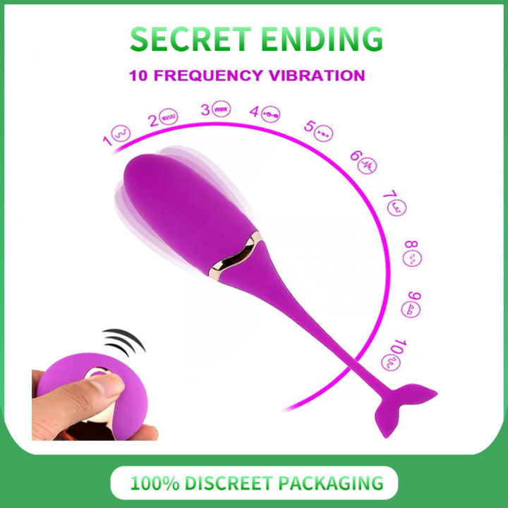 Secret Ending A107 Wireless Remote Control Vibrating Egg Clitoris Stimulator Massage Balls Mute 6791