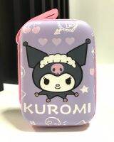 KUROMI PP กล่องใส่ PWB , HDD , หูฟัง , เอนกประสงค์, Size L ลาย KUROMI PP งานดี evaกันกระแทก ขนาด13.5x9.5x3.5cm งานสวยงาม น่ารัก มีบริการเก็บเงินปลายทาง BY PMY SHOP