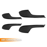 ABS Carbon Fiber Door Armrest Protective Cover with Hand Decoration Modification for Honda Civic 10th 2016 2017 2018 2019 2020