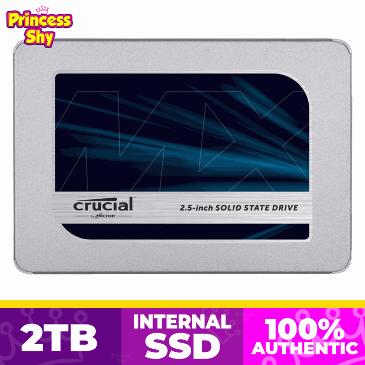 Crucial MX500 2.5 2TB SATA III 3D NAND Internal Solid State Drive