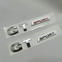 3D 1X เอบีเอสโครเมียมสีเงินสีดำสีแดง GT SPORT GTSPORT สำหรับ Polo Passat Golf 5รุ่น MK5สติกเกอร์ตรารถยนต์ Autocar