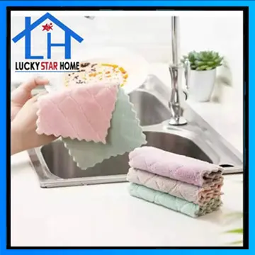 6pcs Chenille Hand Towels Soft Absorbent Microfiber Hand Drying Towels Ball  Hanging Cleaning Towels Fast Drying Cloths for Kitchen Bathroom