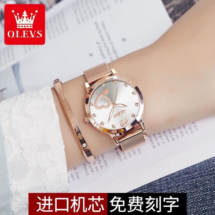นาฬิกาข้อมือ-swiss-certifiedimported-movement-womens-watchwaterproof-student-womens-watch-rose-gold-womens-quartz-watch