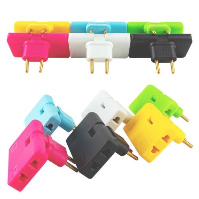 【NEW Popular89】 EUPlug Adapter EuroTravel Adapter ตัวแปลงปลั๊กไฟฟ้า Power10A 110-250V ส่วนต่อขยาย Multi180องศา