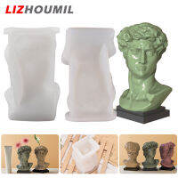 LIZHOUMIL แม่พิมพ์ซิลิโคนตัวการ์ตูนที่วางปากกาหัวแจกัน Diy ทำด้วยมือสำหรับเป็นของขวัญอุปกรณ์งานประดิษฐ์ตกแต่งบ้าน