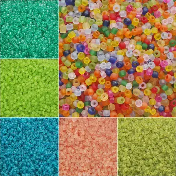 Cheap 660Pcs 3mm High Quality Seed Beads Macarons Frosted Polish Glass  Beads for Bracelet Necklace DIY Jewelry Accessoreis Making