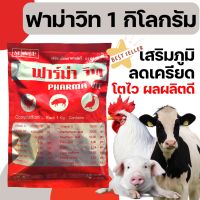 [1kg][2แบบ] วิตามินไก่ ฟาม่าวิท วิตามินละลายน้ำ ผสมอาหาร ไก่ไข่ ไก่เนื้อ ไก่ชน หมู ปลา นก  วิตามินเร่งไข่