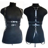 Clarissali Punk Gothic Harness Waist Detachable Cincher Shoulder Straps