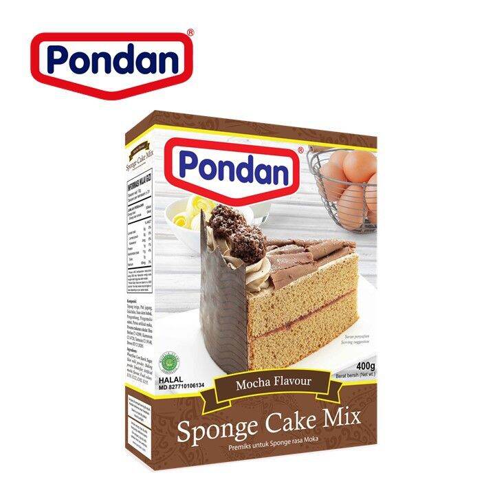 Pondan Rasa Moka Sponge Cake Mix 400g (Packaging may vary) | Lazada PH