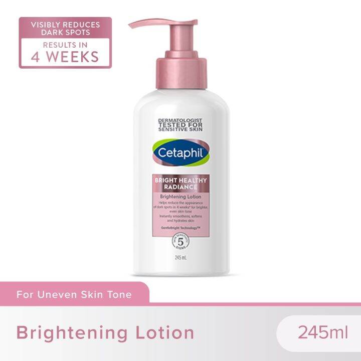 Cetaphil Brightening Body Lotion 245ml [Evens Skin Tone / with ...