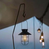 Outdoor camping lamp chandelier hanging lamp solar retro atmosphere lantern camp lighting camping tent canopy horse lamp 【BYUE】