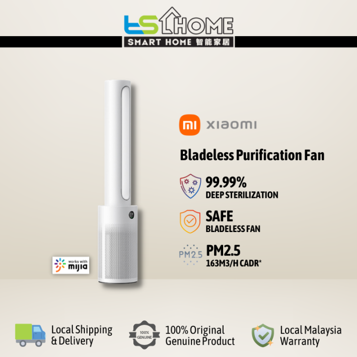 Xiaomi Smart Bladeless Purifying Fan Air Purifier Bladeless Fan 2 in 1