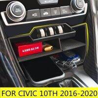 Scatola Portaoggetti Per Console Centale Vassoi Per Monus Custodia Per Carte Coro Di Prolunga Usb ต่อ Decima Generazione ต่อรถเก๋งฮอนด้า Civic 2016-2020