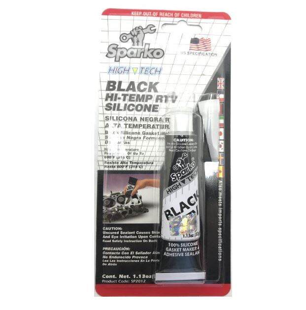 Sparko HiTemp RTV Silicone Gasket Maker Black 32g Lazada PH