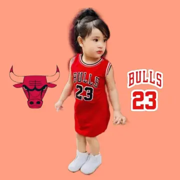 Bulls Red Jersey Dress