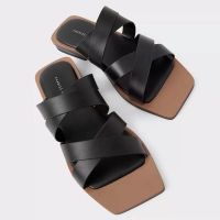 (Hot Sale)[Ready Stock] Charles and Keith Casual wear flat sandals with cross straps