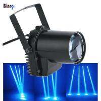 30W Active Mini LED แสง DMX Pinspot Beam Spotlight ปาร์ตี้ผับ 5~10M for Room Party or Stage Performance