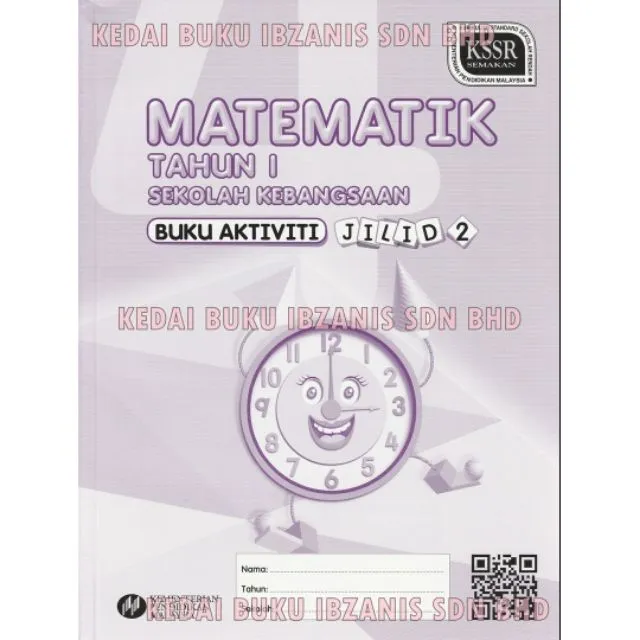 [Tahun 1] Buku Aktiviti Matematik Tahun 1 Jilid 2 | Lazada