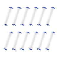 Filter Cartridge for Vortex Shower Head 3.7in Set of 12 Replacement Filter Cartridge for Detachable Propeller