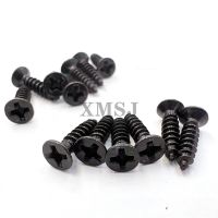 5/50pcs M4.2 M4.8 M5.5 M6.3 Mini Small Black 304 Stainless Steel Cross Phillips Flat Countersunk Head Self Tapping Wood Screw