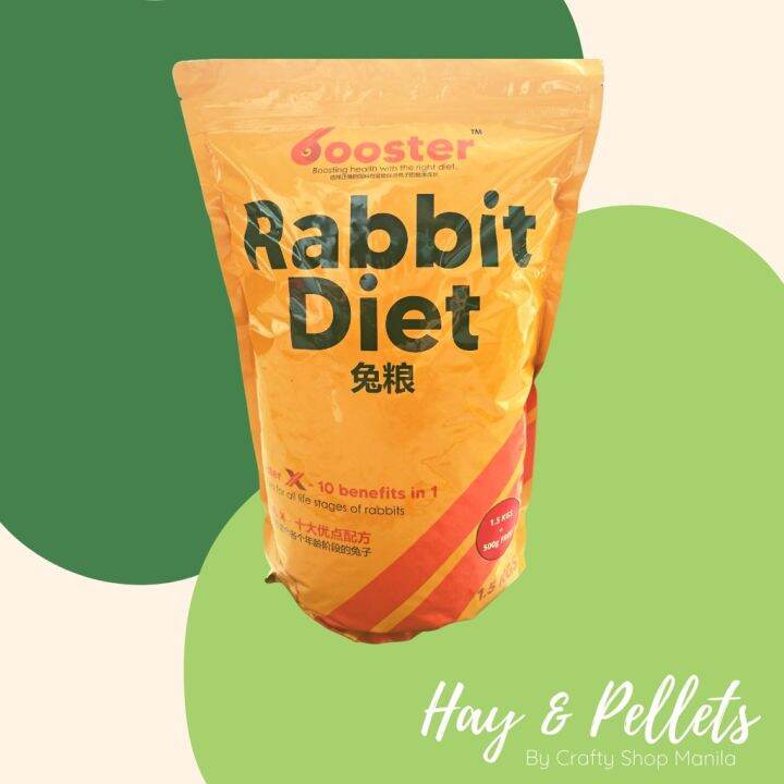 Timothy based pellets for rabbits (BX Rabbit Diet Pellets) Lazada PH