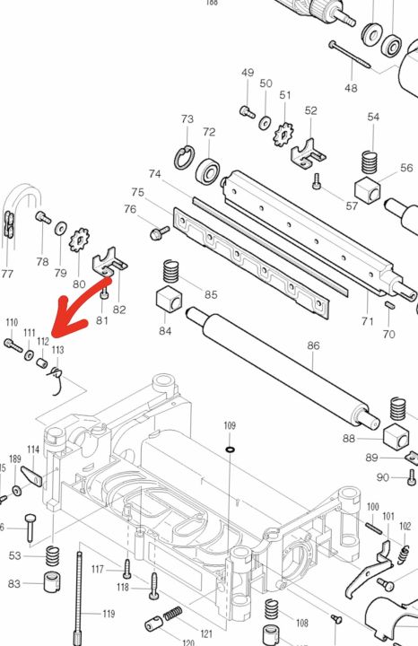 makita-2012nb-no-112-บูชรองน๊อต-อะไหล่-เครื่องรีดไม้-ของแท้-เครื่องรีดไม้-เครื่องไสไม้-กบไสไม้-257600-9