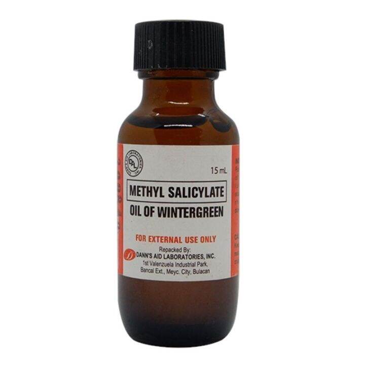 Oil of Wintergreen 30ml Methyl Salicylate Lazada PH