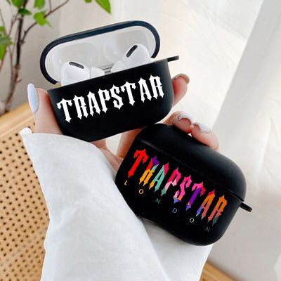 Trapstar Letter Soft Silicone Case for Apple Airpods Pro 2 1 3 Wireless Shockproof Protection Air Pods Earphone Box Cover Coque