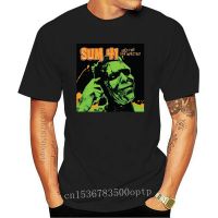 Fashion Funny Tops Tees2023 SUM 41 Infected Punk Rock Band Mens BlackM L 2 3 Summer hot-selling fashion and handsome men t shirt  W033