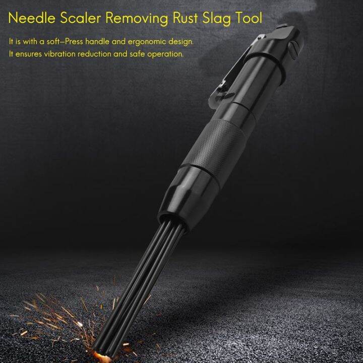 new-needle-scaler-removing-rust-slag-tool-air-pneumatic-rust-corrosion-slag-remove-deburring-cleaning-tool-with-12x-needles