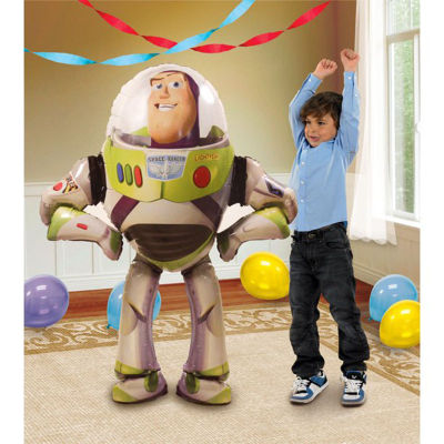 1Pcs Buzz Lightyear Stereoscopic 3d ฟอยล์บอลลูนชุดบอลลูนและ Party Supply ตกแต่งบ้านเด็กของเล่นวันเกิดของขวัญเด็ก134ซม.* 101ซม.