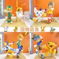 ! Digimon Anime Model Hand-Hands Set Iotheia Ancient Beast Gabu Beast Desktop Doll Decoration Decoration