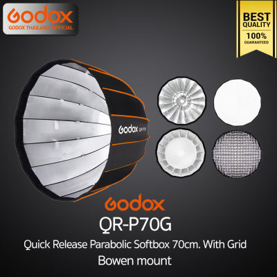 Godox Softbox QR-P70G Quick Release Parabolic Softbox 70cm. - Bowen Mount ( QR-P70 )