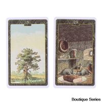 Lenormand Oracle การ์ด36ชิ้น/กล่องการ์ดเวอร์ชันภาษาอังกฤษเกมกระดานการ์ดดาดฟ้าไพ่ทาโรต์