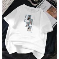 เสื้อยืดโอเวอร์ไซซ์ พิมพ์ลาย Aespa Savage PhotoS-5XL