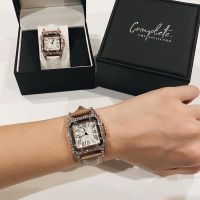 CPL Signature Rose gold hardware watch นาฬิกาแฟชั่น Y2K