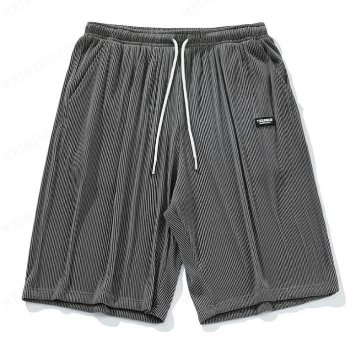 meimingzi-hanlu-mens-summer-drape-cropped-pants-loose-thin-casual-sports-shorts