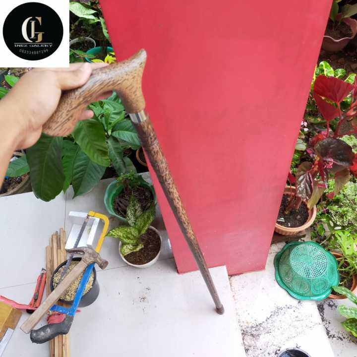 Tongkat jalan kayu liwung asli IN 37 Lazada Indonesia