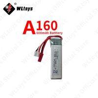 Wltoys เครื่องบินบังคับวิทยุ7.4V 600Mah อุปกรณ์เสริมแบตเตอรี่ Lipo สำหรับ XK A280 A160อะไหล่เครื่องร่อน