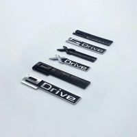 New Chrome Black Fender Letters Sdrive Xdrive Edrive Emblems For BMW 3 4 5 6 7 8 Series X3 X4 X5 X6 Z4 GT Car Trunk Logo Sticker