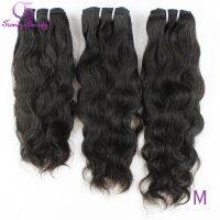 Peruvian Natural Wave Hair Extensions Human Hair Can Buy 1/3/4 PCS Weaving Bundles Hair Free Shipping Human Hair Bundles