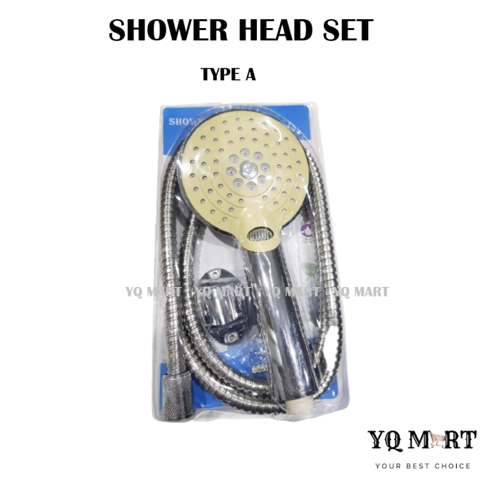 Bathroom Water Heater Shower Head Set/Kepala Pancuran Set Lazada